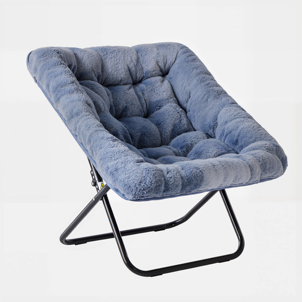 Sweetcrispy Foldable Sauce Moon Chair for Living Room