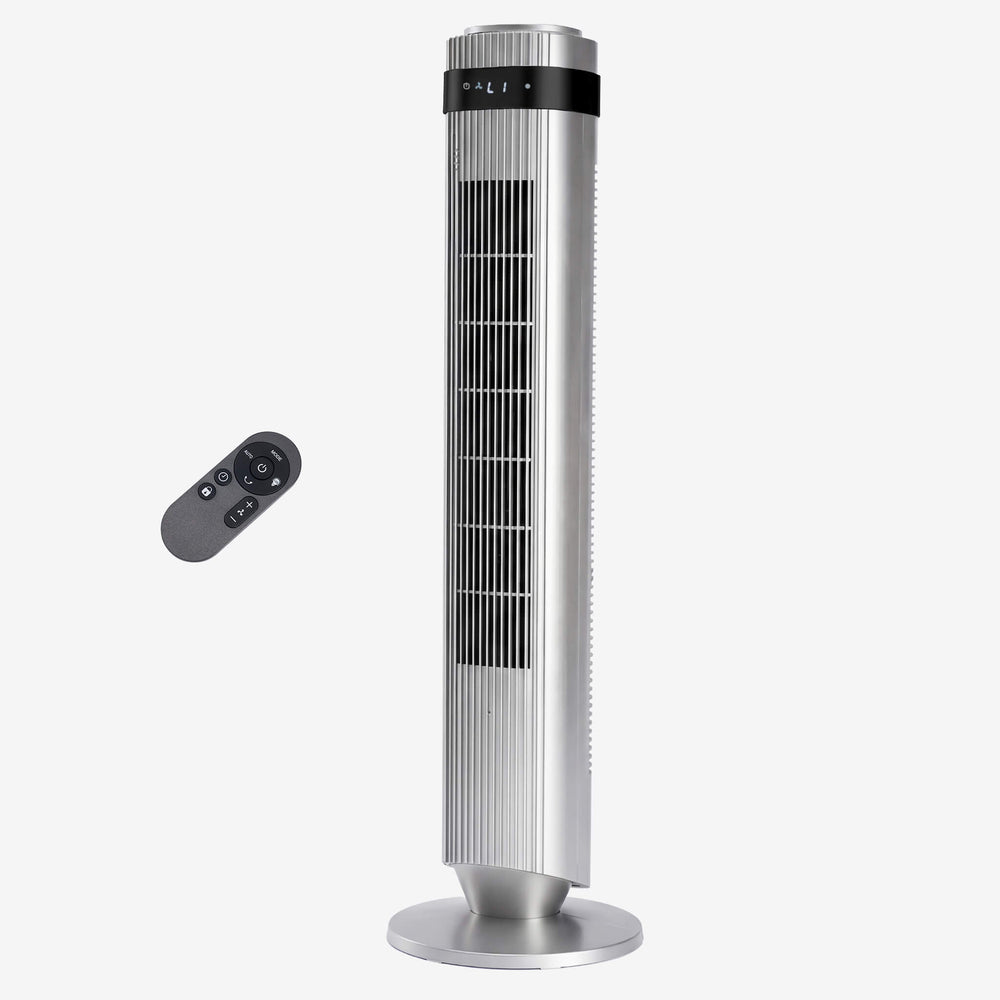 Sweetcrispy Quiet Bladeless Smart Tower Fan for Living Room