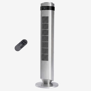 Sweetcrispy Quiet Bladeless Smart Tower Fan for Living Room