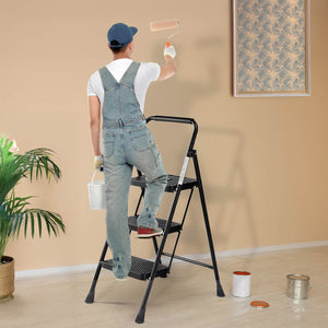 Sweetcrispy Anti-Slip Ladder for Accessing and Storing Items
