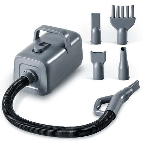 Sweetcrispy Pet Hair Dryer with Adjustable Speed/Temperature, Grooming Dryer