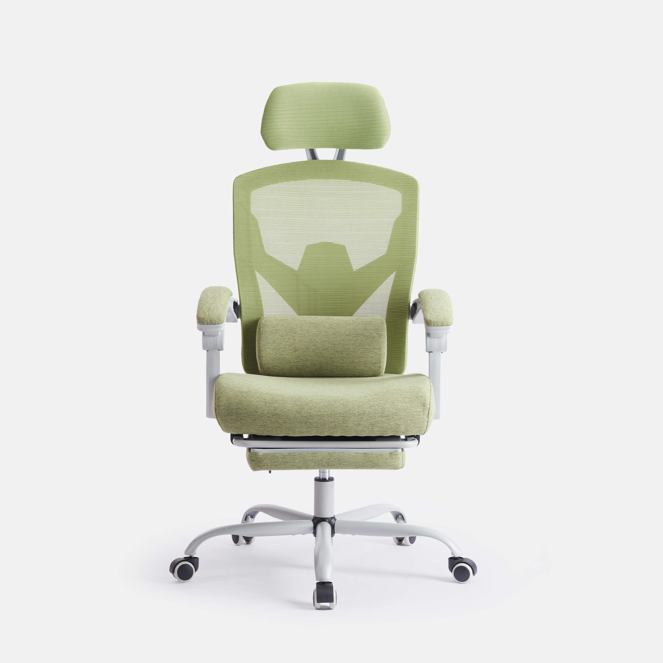 pedal chair Sweetcrispy Office Chair with Lumbar Extendable Pedal