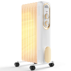 Sweetcrispy SilentRadiate Oil-Filled Radiator Heater for Indoor Use