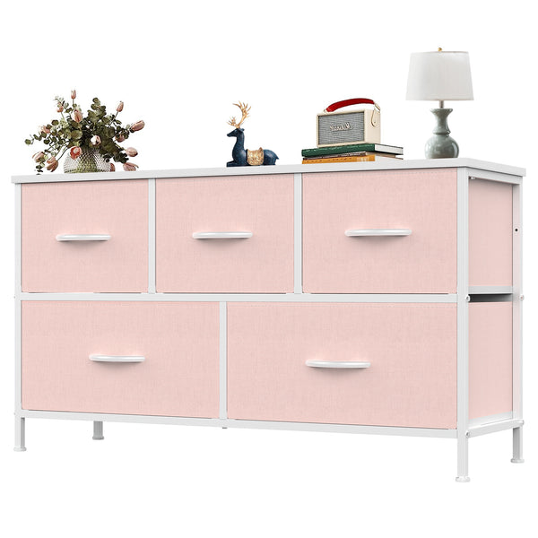 SWEETCRISPY Fabric Dresser, Storage Chest For Bedroom, Closet, Living Room, Hallway
