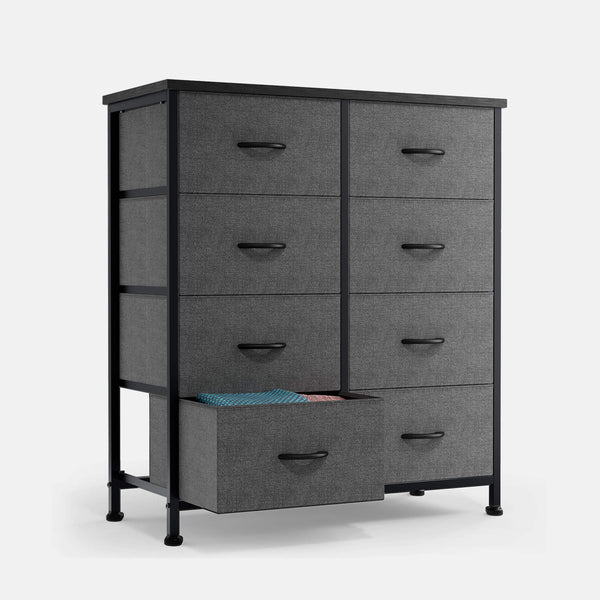 Sweetcrispy High Dresser Fabric Storage Tower 8 Fabric Drawer