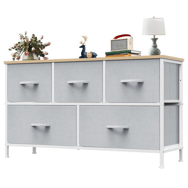 SWEETCRISPY Fabric Dresser, Storage Chest For Bedroom, Closet, Living Room, Hallway