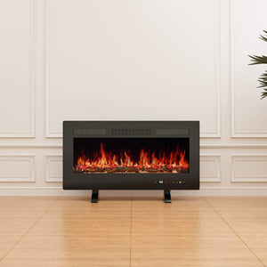 Sweetcrispy Smart Electric Fireplace for Indoor Use