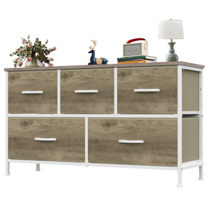 SWEETCRISPY Fabric Dresser, Storage Chest For Bedroom, Closet, Living Room, Hallway