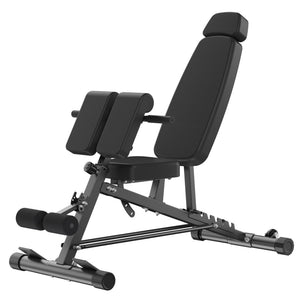 Sweetcrispy Adjustable Weight Bench, Foldable Strength Training Bench with 6 Backrest Positions, Incline Decline Flat Modes, 660 lbs Capacity for Home Gym Workout