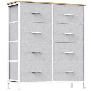 SWEETCRISPY Fabric Dresser, Storage Chest For Bedroom, Closet, Living Room, Hallway