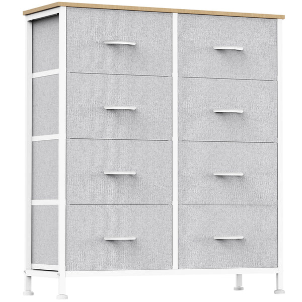 SWEETCRISPY Fabric Dresser, Storage Chest For Bedroom, Closet, Living Room, Hallway