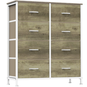 SWEETCRISPY Fabric Dresser, Storage Chest For Bedroom, Closet, Living Room, Hallway