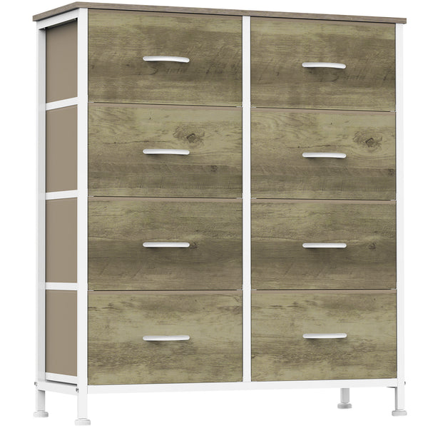 SWEETCRISPY Fabric Dresser, Storage Chest For Bedroom, Closet, Living Room, Hallway