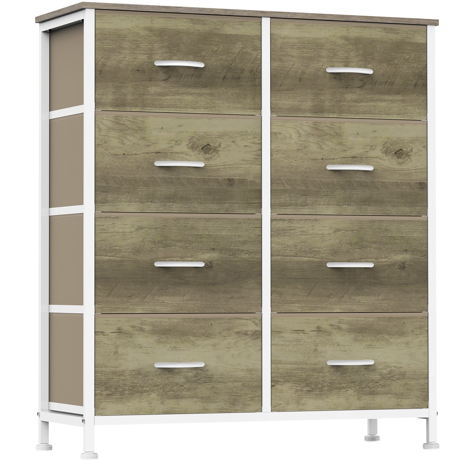 SWEETCRISPY Fabric Dresser, Storage Chest For Bedroom, Closet, Living Room, Hallway