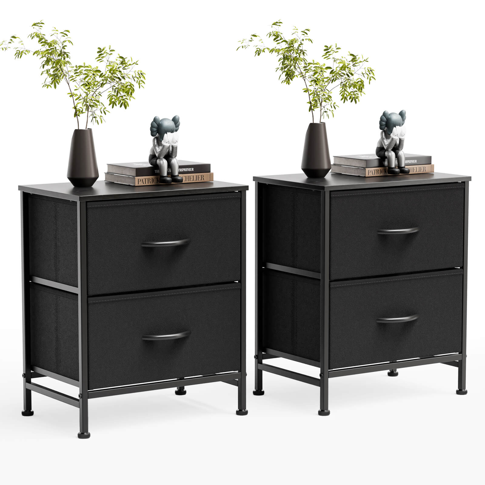 Sweetcrispy Nightstand 2 Piece Set for Bedroom – sweetcrispy