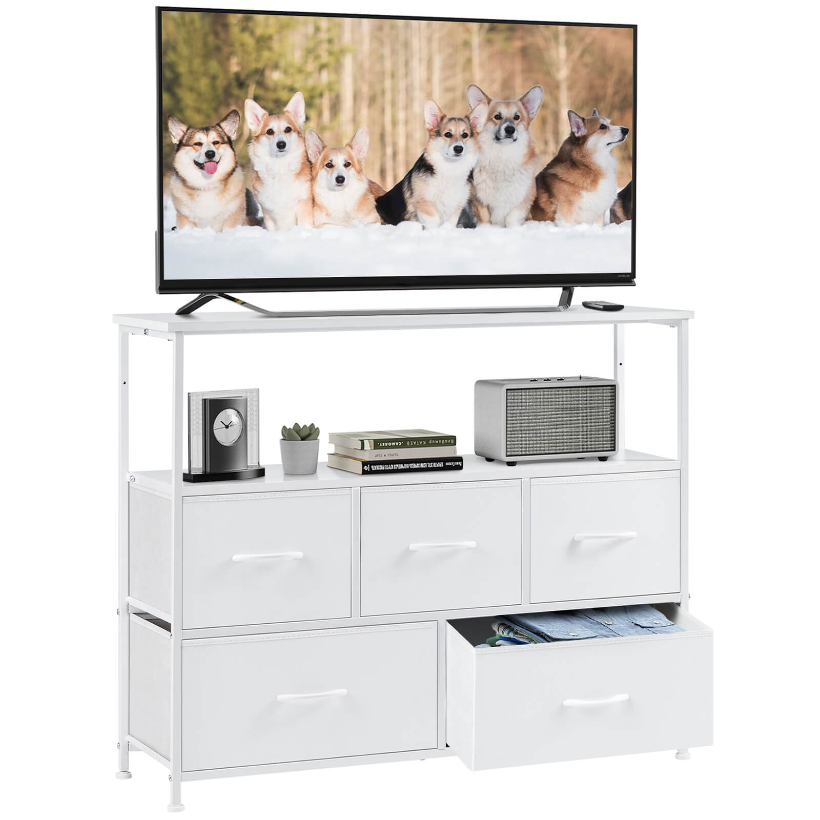 Sweetcrispy Storage Shelf TV Stand for Living Room Bedroom – sweetcrispy
