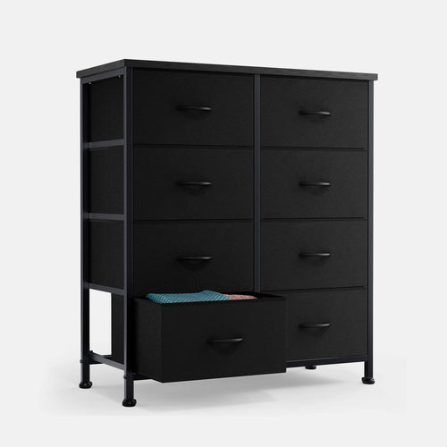 Sweetcrispy High Dresser Fabric Storage Tower 8 Fabric Drawer