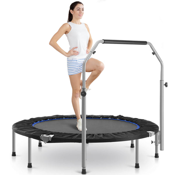 Sweetcrispy Mini Trampoline, Collapsible, Adult Exercise