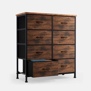 Sweetcrispy High Dresser Fabric Storage Tower 8 Fabric Drawer