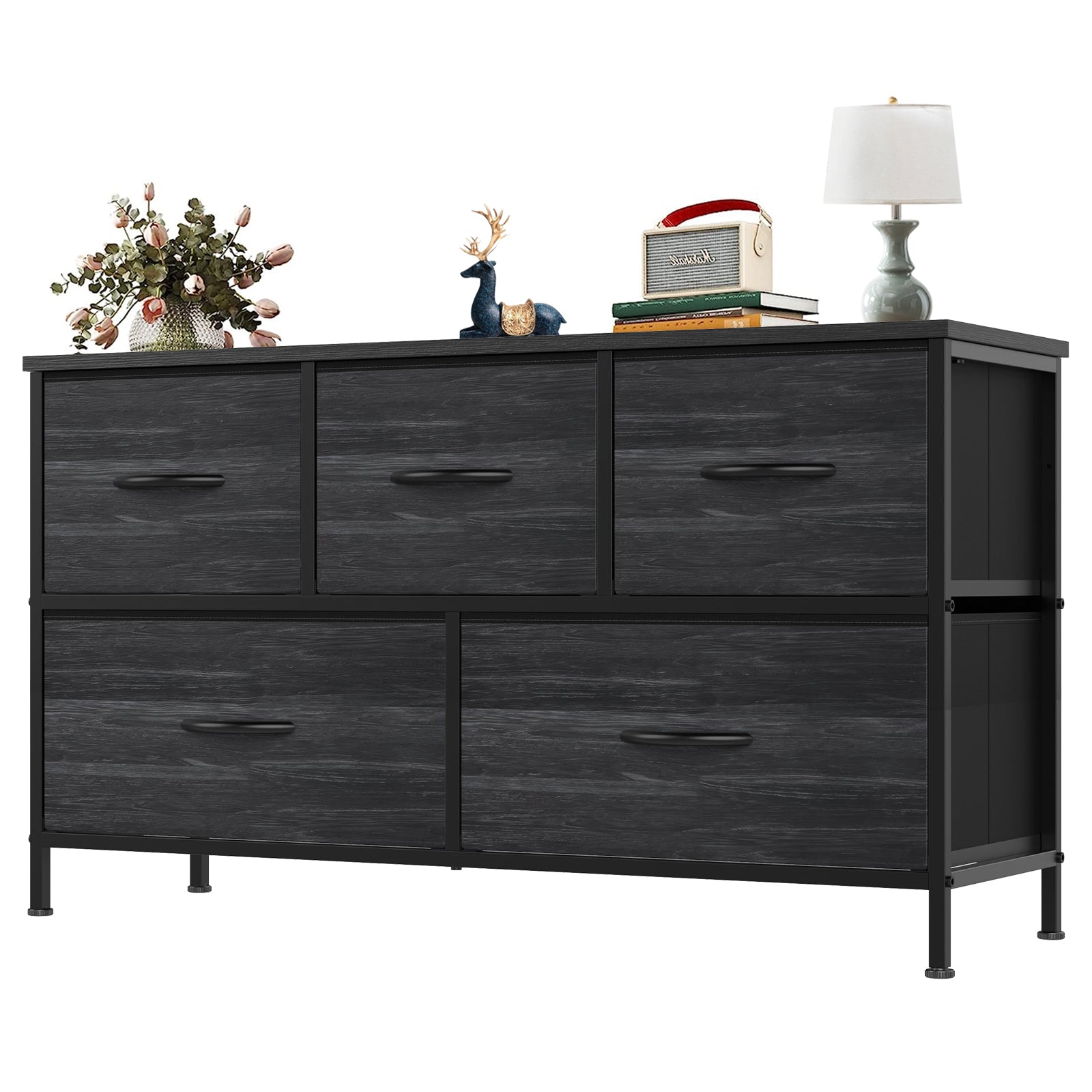 SWEETCRISPY Fabric Dresser, Storage Chest For Bedroom, Closet, Living Room, Hallway
