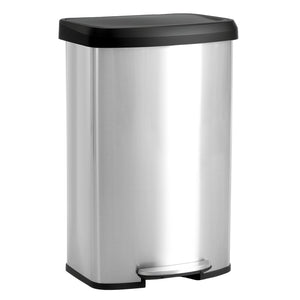 Sweetcrispy 21 Gallon Step-On Trash Can with Lid for Kitchen and Home Use