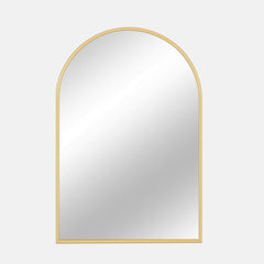 Sweetcrispy Gothic Arched Wall Mirror for Bathroom