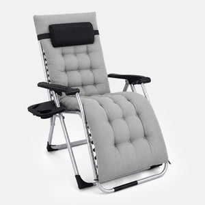 Sweetcrispy Foldable Zero-Gravity Outdoor Lounge Chair for Beach/Patio