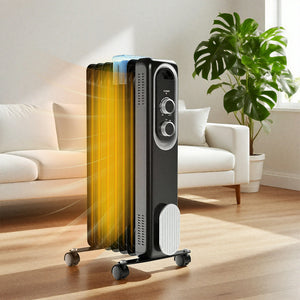 Sweetcrispy SilentRadiate Oil-Filled Radiator Heater for Indoor Use