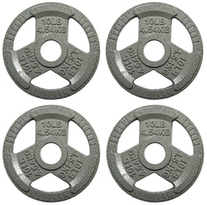 EDX 2-Inch Olympic Cast Iron Weight Plate ¨C Rust-Resistant, Grip-Friendly Design for Powerlifting, CrossFit, and Home Gym Training