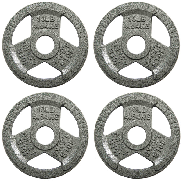 EDX 2-Inch Olympic Cast Iron Weight Plate ¨C Rust-Resistant, Grip-Friendly Design for Powerlifting, CrossFit, and Home Gym Training