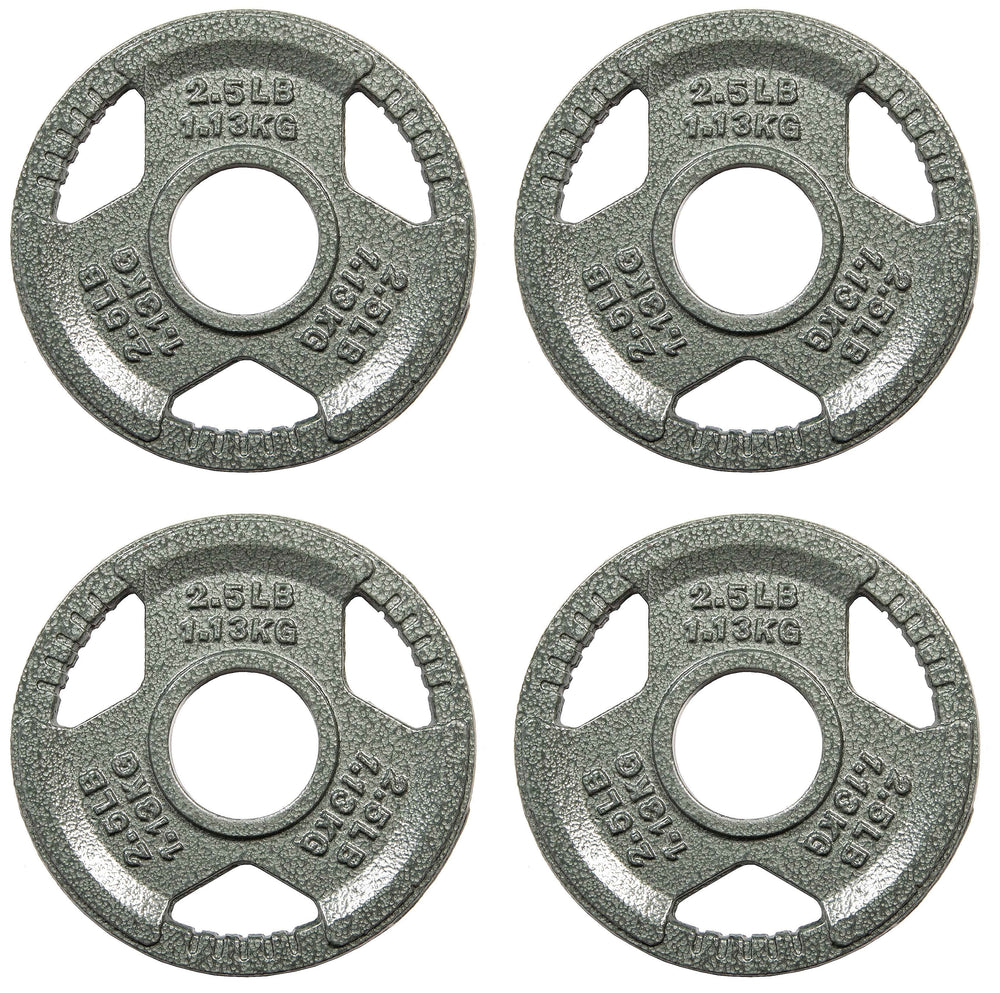 EDX 2-Inch Olympic Cast Iron Weight Plate ¨C Rust-Resistant, Grip-Friendly Design for Powerlifting, CrossFit, and Home Gym Training