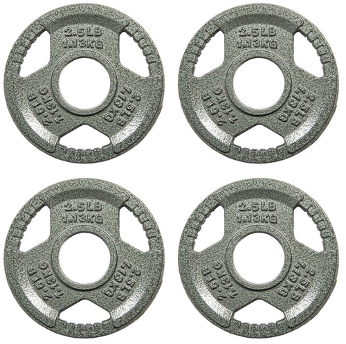 EDX 2-Inch Olympic Cast Iron Weight Plate ¨C Rust-Resistant, Grip-Friendly Design for Powerlifting, CrossFit, and Home Gym Training