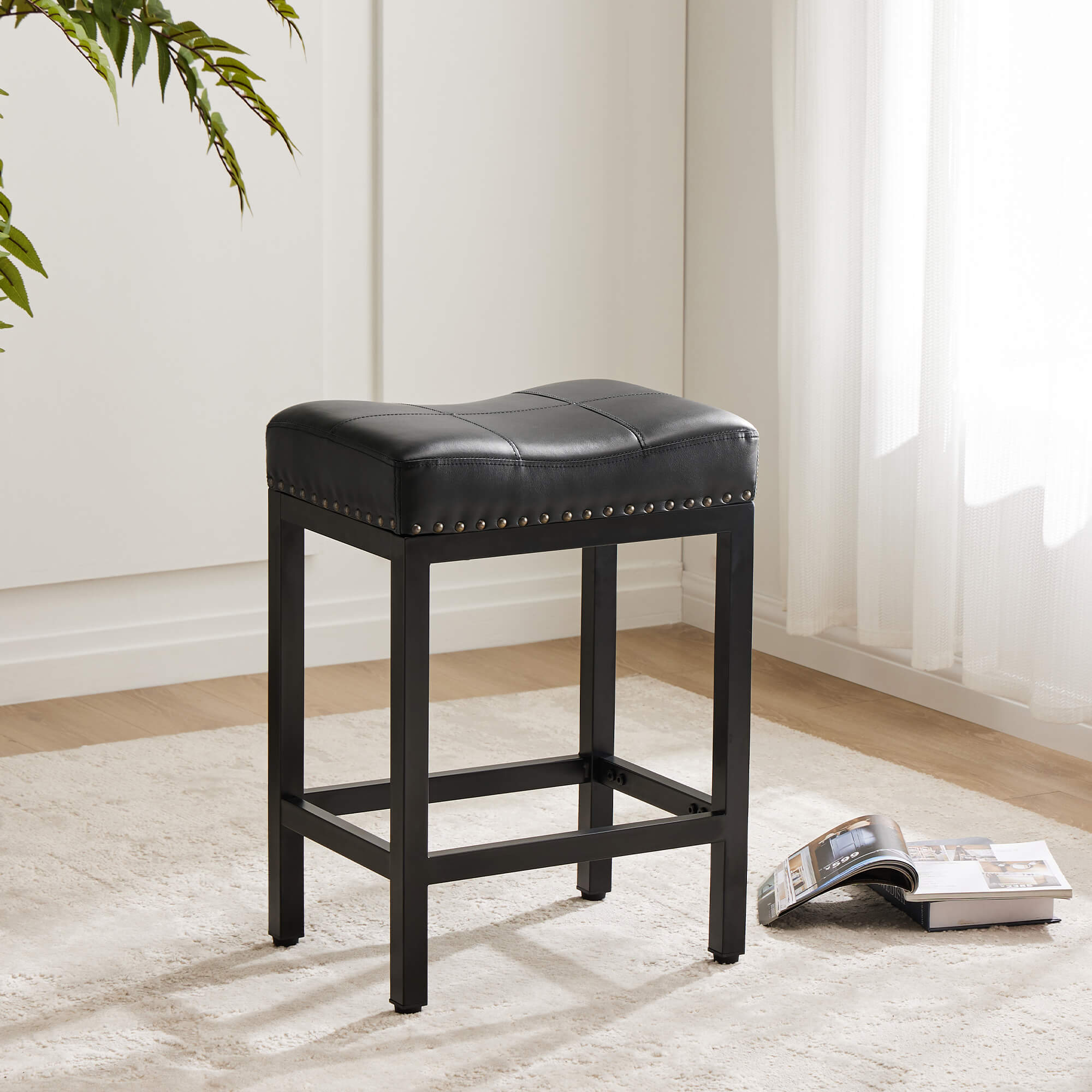 Sweetcrispy Saddle Bar Stool Soft Cushion for Dining Room – sweetcrispy