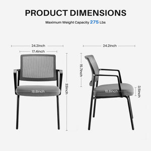 Sweetcrispy Conference Chair Stackable for Event Meeting