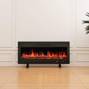 Sweetcrispy Smart Electric Fireplace for Indoor Use