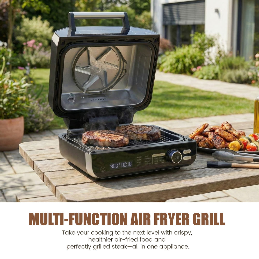 Sweetcrispy 3.7L Steak Maker, Electric Indoor Grill For BBQ Parties & Family Dinners