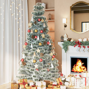 Sweetcrispy Pre-Lit Christmas Tree