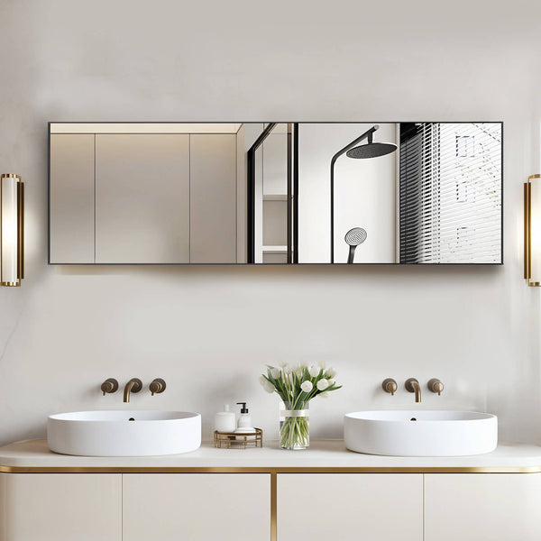 Sweetcrispy Full Length Mirror Standing or Hanging for Bedroom