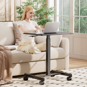 Sweetcrispy Adjustable Laptop Desk Bedside Table for Office
