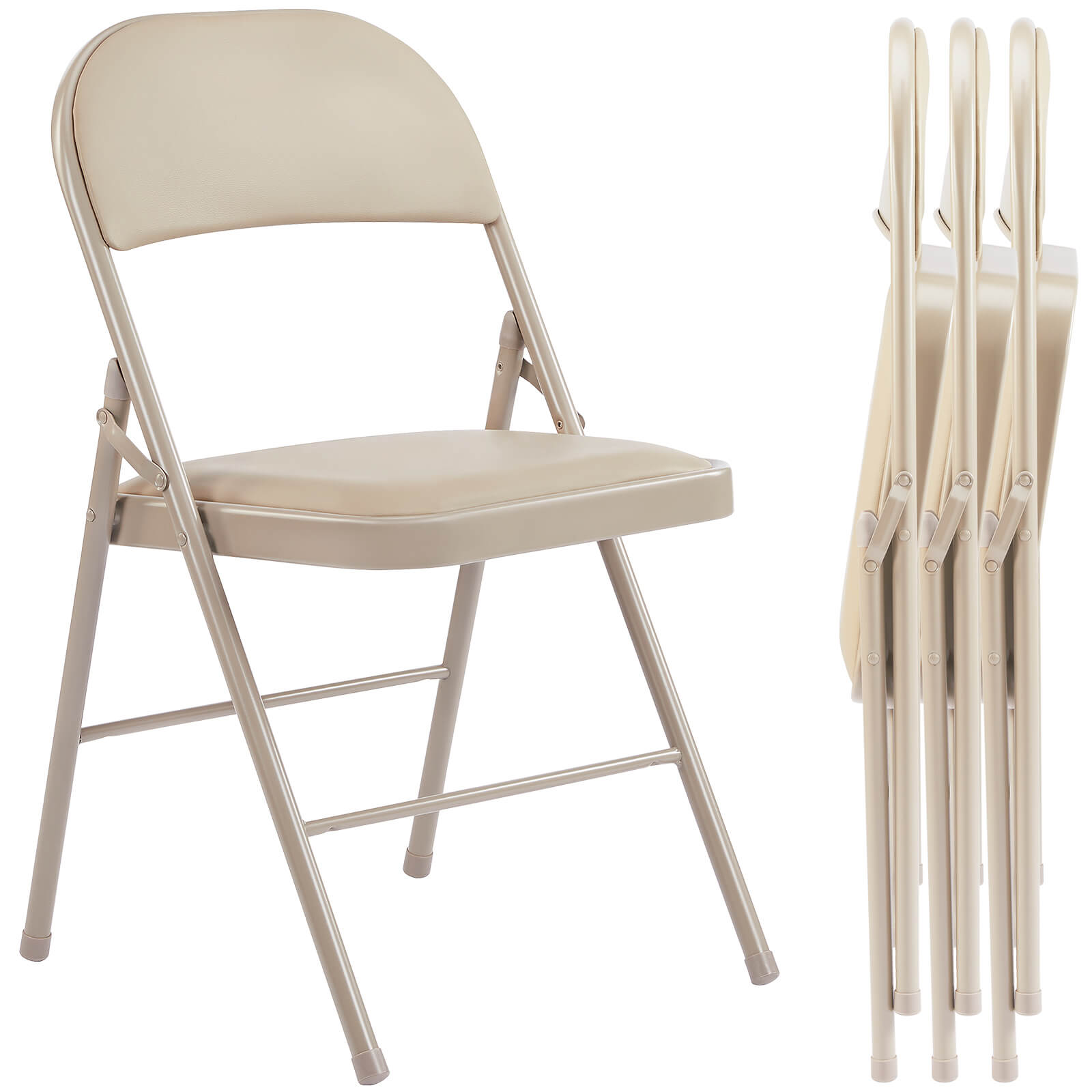 Sweetcrispy Leather Folding Chair for Events and Home Use – sweetcrispy