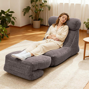 Sweetcrispy 3-in-1 Foldable Multi-Functional Sofa for Living Room