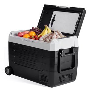 Sweetcrispy Smart Portable Car Refrigerator for Camping & Road Trips