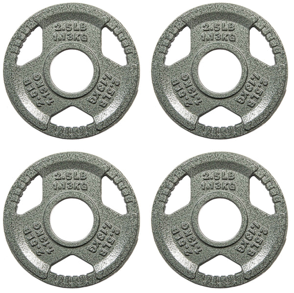 EDX 2-Inch Olympic Cast Iron Weight Plate ¨C Rust-Resistant, Grip-Friendly Design for Powerlifting, CrossFit, and Home Gym Training