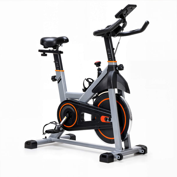 Sweetcrispy Magnetic Resistance-Type Quiet Home Exercise Bike with App Control