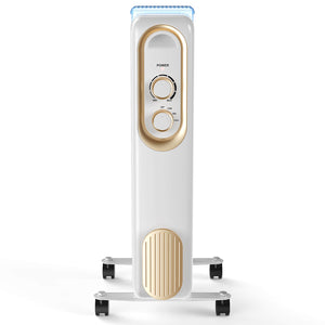 Sweetcrispy SilentRadiate Oil-Filled Radiator Heater for Indoor Use
