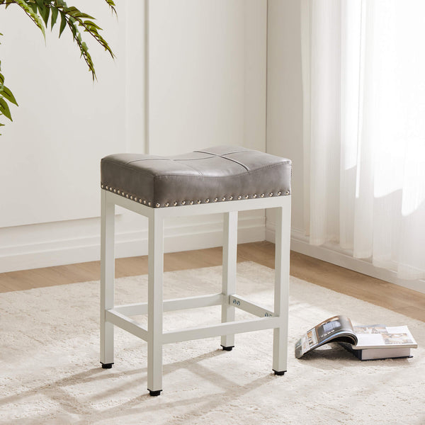 Sweetcrispy Saddle Bar Stool Soft Cushion for Dining Room