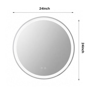 Sweetcrispy Adjustable, Lighted, Anti-Fog Makeup Mirror for Bathroom