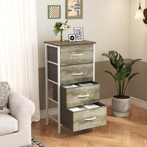 Sweetcrispy Chest of Drawers Space Saving for Bedroom