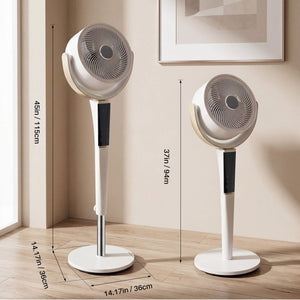 Sweetcrispy Smart Circulating Fan for Living Room