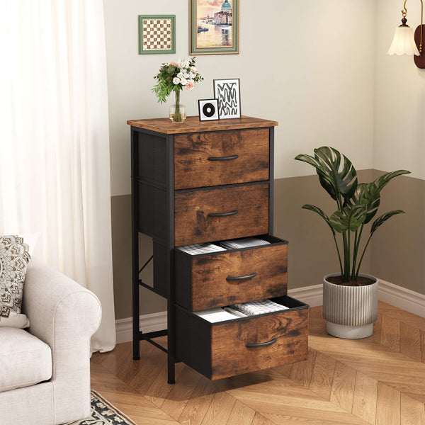 Sweetcrispy Chest of Drawers Space Saving for Bedroom